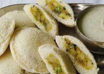 Stuffed Idli