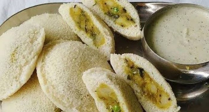 Stuffed Idli