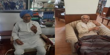 Manmohan Singh and Hamid Ansari voted from home