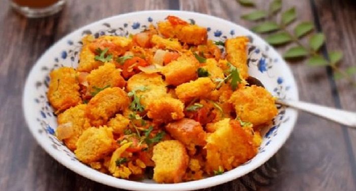 Bread Upma