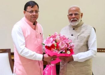 CM Dhami met PM Modi in Delhi