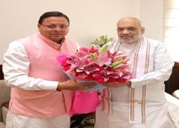 CM Dhami met Amit Shah