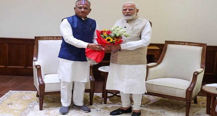 CM Vishnudev Sai met PM Modi