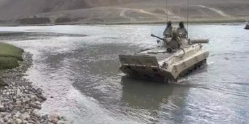 Accident during tank exercise in Ladakh