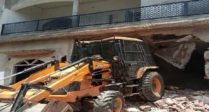 Bulldozer ran on Zainab's house