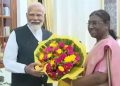 Narendra Modi met President Murmu