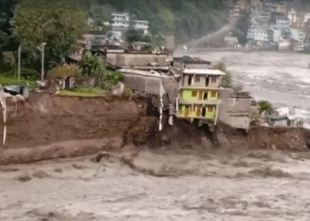 cloudburst in Tehri