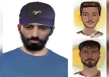 Sketches of terrorists