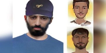 Sketches of terrorists