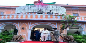 CM Bhajanlal Sharma hoisted the flag