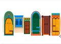 Google created a doodle on 78th Independence Day