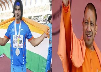 CM Yogi congratulated Neeraj Chopra