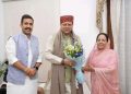 Vikramaditya Singh met CM Dhami