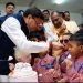 CM Dhami celebrated his birthday with visually impaired children