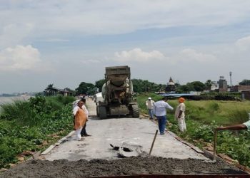 Construction of bypass started from Dohrighat to Muktidham