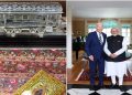 PM Modi gifted a silver train to Joe Biden