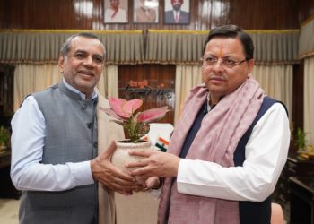 Actor Paresh Rawal met CM Dhami