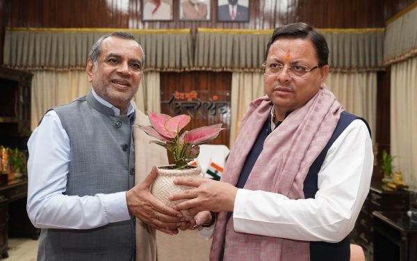 Actor Paresh Rawal met CM Dhami