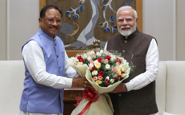 CM Vishnudev Sai met PM Modi