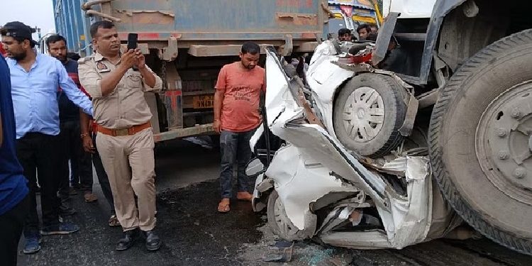 Road Accident in Kanpur