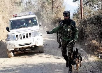 Terrorist attack on army vehicle