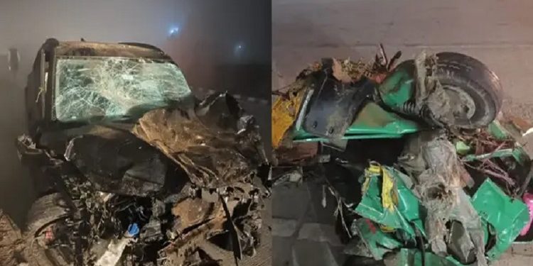 Seven killed in a horrific road accident