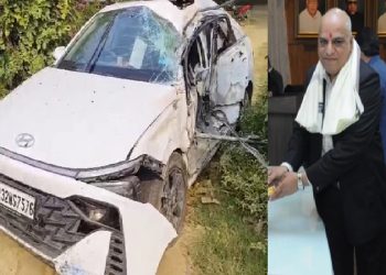 Brijbhushan Dubey dies in a road accident