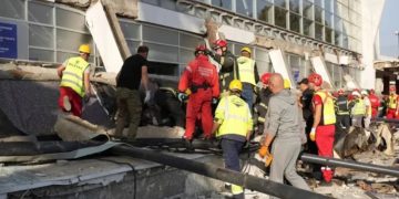 Railway Station Roof Collapse