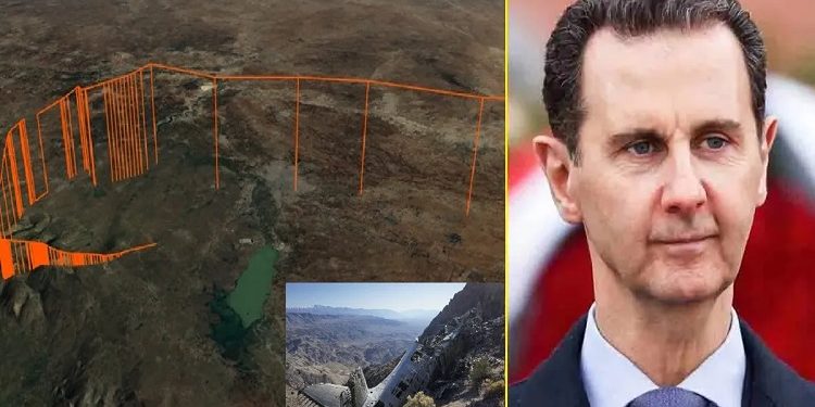 President Bashar al-Assad's plane crashes