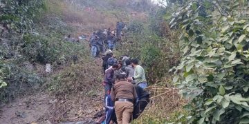 4 people died in a bus accident in Haldwani