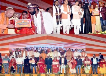 CM Yogi participated in the mass marriage ceremony