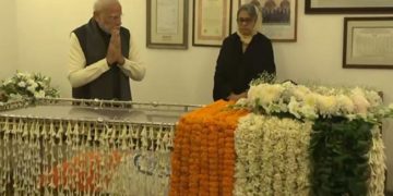 PM Modi paid tribute to Manmohan Singh