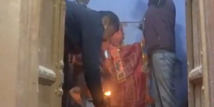 Aarti was performed in Shiv temple after 46 years