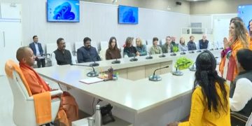 Italian delegation met CM Yogi