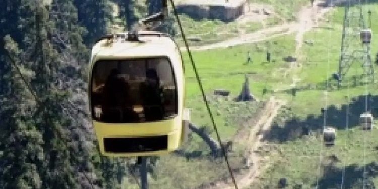 Gondola cable broken