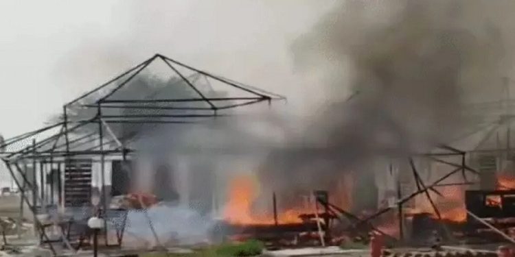 Another huge fire broke out in Maha Kumbh