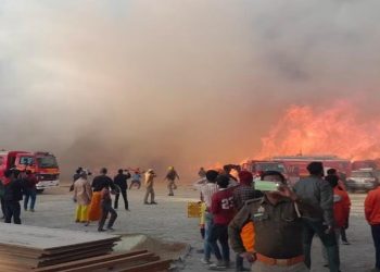 A huge fire broke out in the fair area of ​​Maha Kumbh