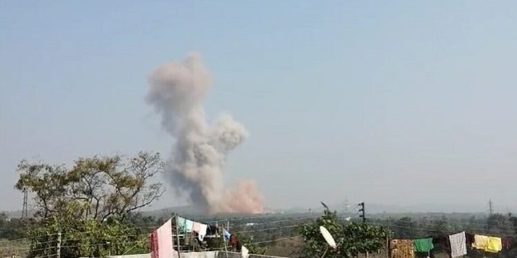 Blast in Ordnance Factory Bhandara