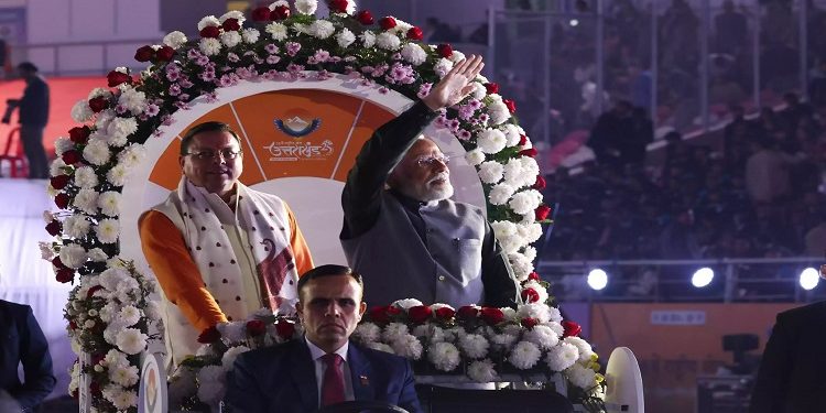 pm modi inaugurated the 38th national games