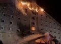 Fire breaks out at Turkey's ski resort hotel