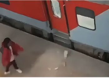 Stone pelting on Maha Kumbh Mela special train