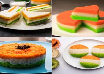 Make tricolor dishes on Republic Day