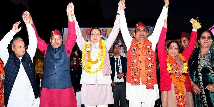 BJP dominates Uttarakhand civic elections