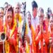 CM Vishnudev Sai took a holy bath at Triveni Sangam