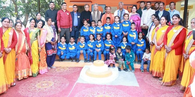 CM Yogi reached his childhood school