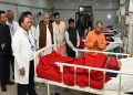 CM Yogi met the injured devotees