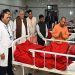 CM Yogi met the injured devotees