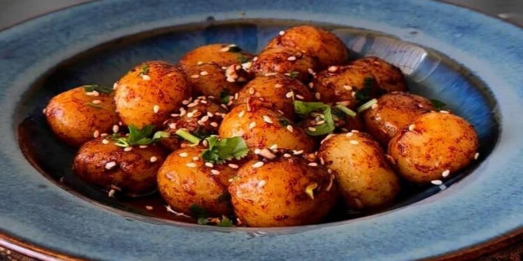 Korean Chili Potato Balls