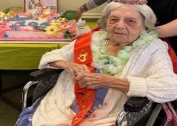 104 year old Loretta