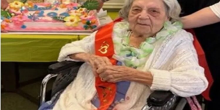 104 year old Loretta